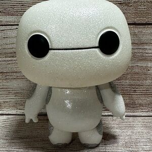 Funko Pop Big Hero 6 Baymax 6in Exclusive Glitter Pop Loose